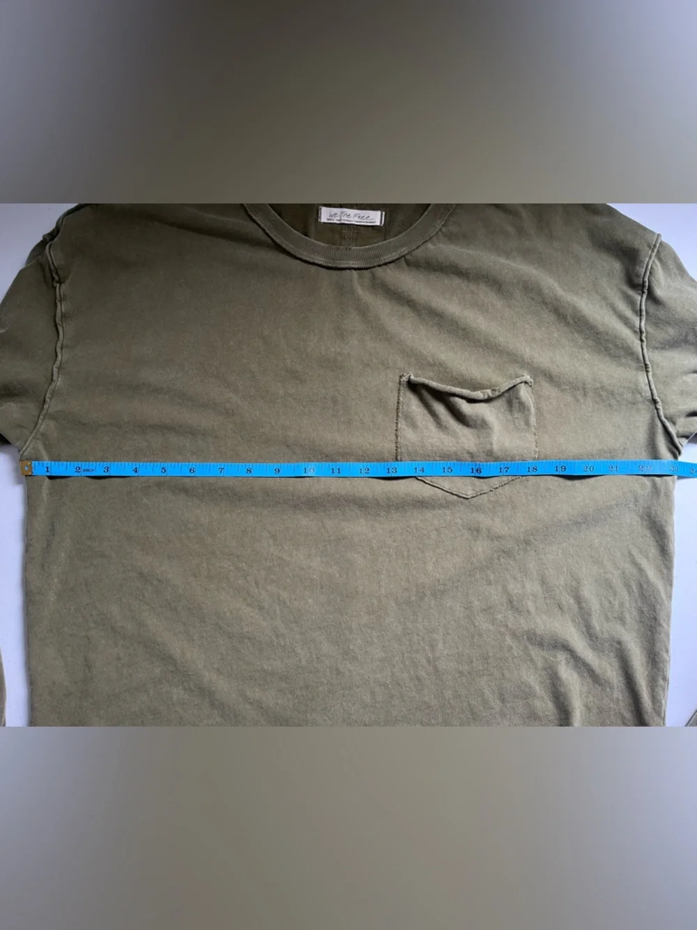 Free People We The Free Fade Into You Tee - Military Olive - Picture 9 of 11